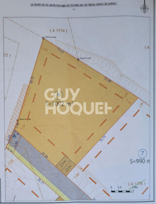  Terrain � vendre 1121 m�