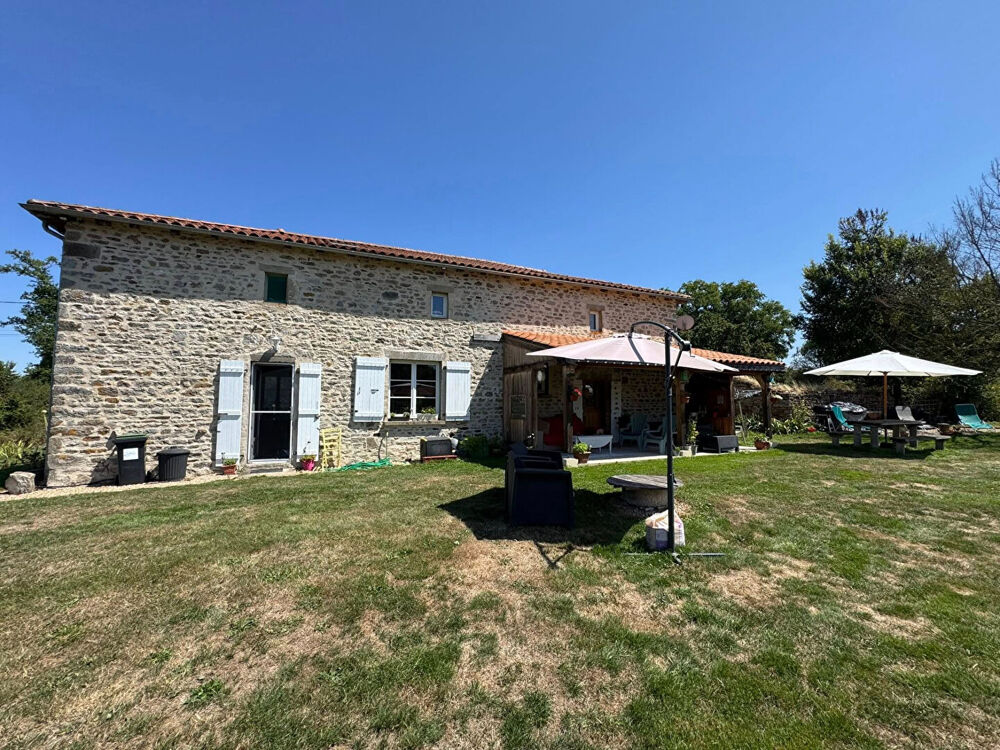 Vente Maison HAUTE VIENNE -  Superbe ferme en pierre entièrement rénovée ? grandes granges et 1,5 hectare de terrain Val d oire et gartempe
