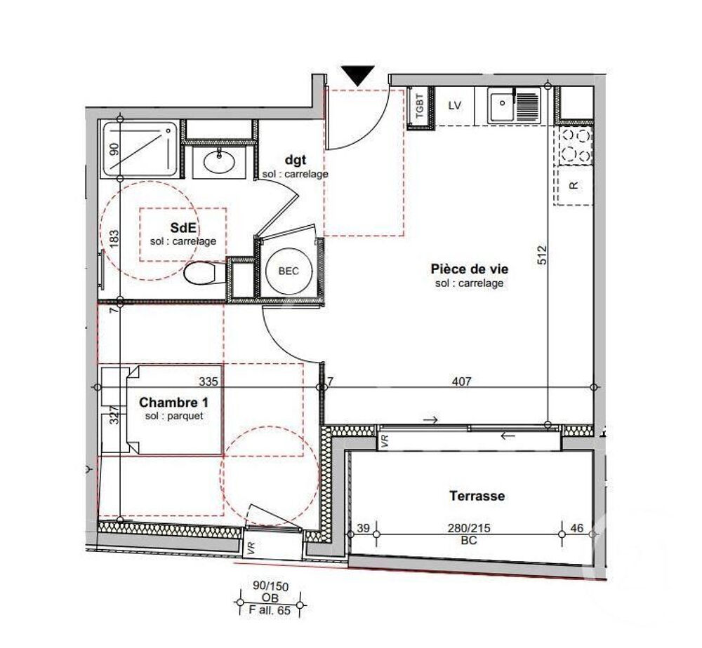 APPARTEMENT NEUF Type 2 à SAINT HILAIRE DE RIEZ