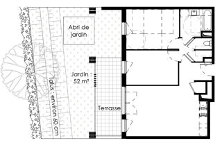  Appartement � vendre 3 pi�ces 63 m�