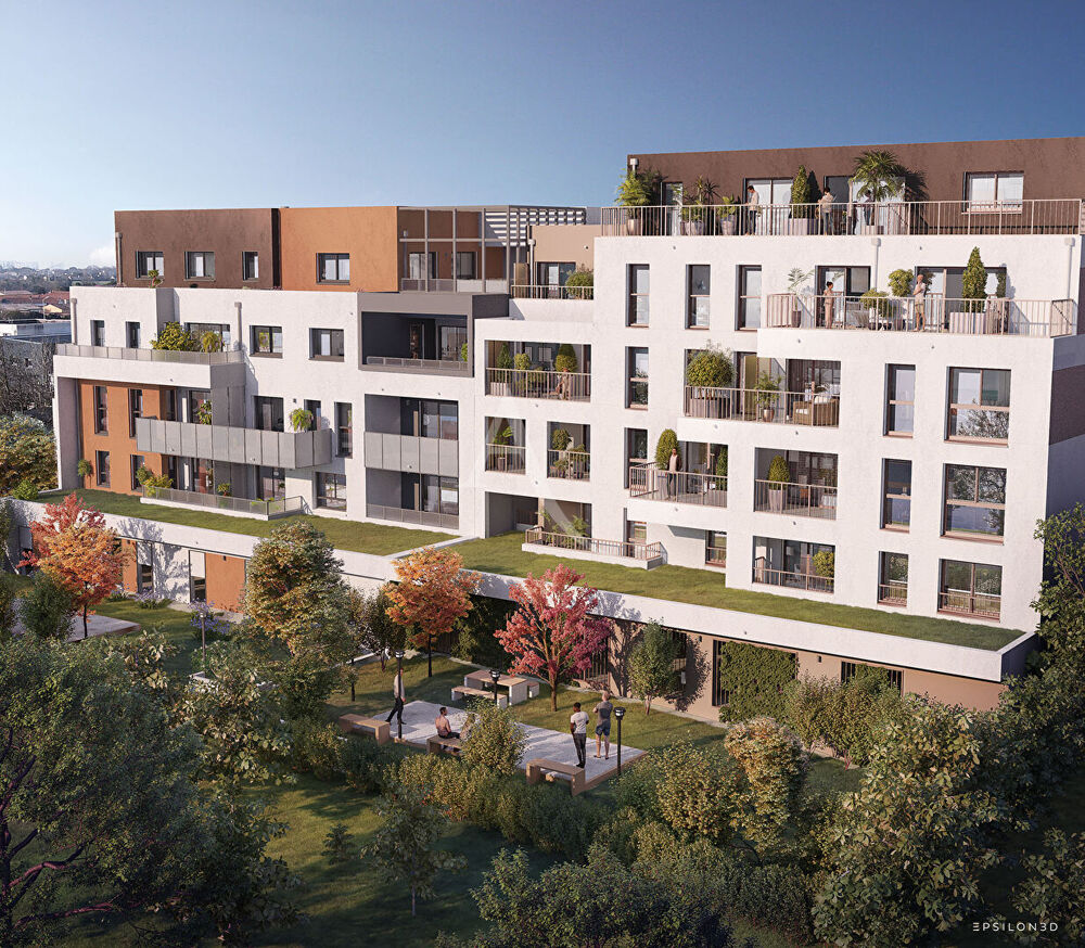 Vente Appartement Appartement de type 4 de 78,10m avec terrasse au dernier tage  St Herblain -Quartier Beausjour. Saint herblain