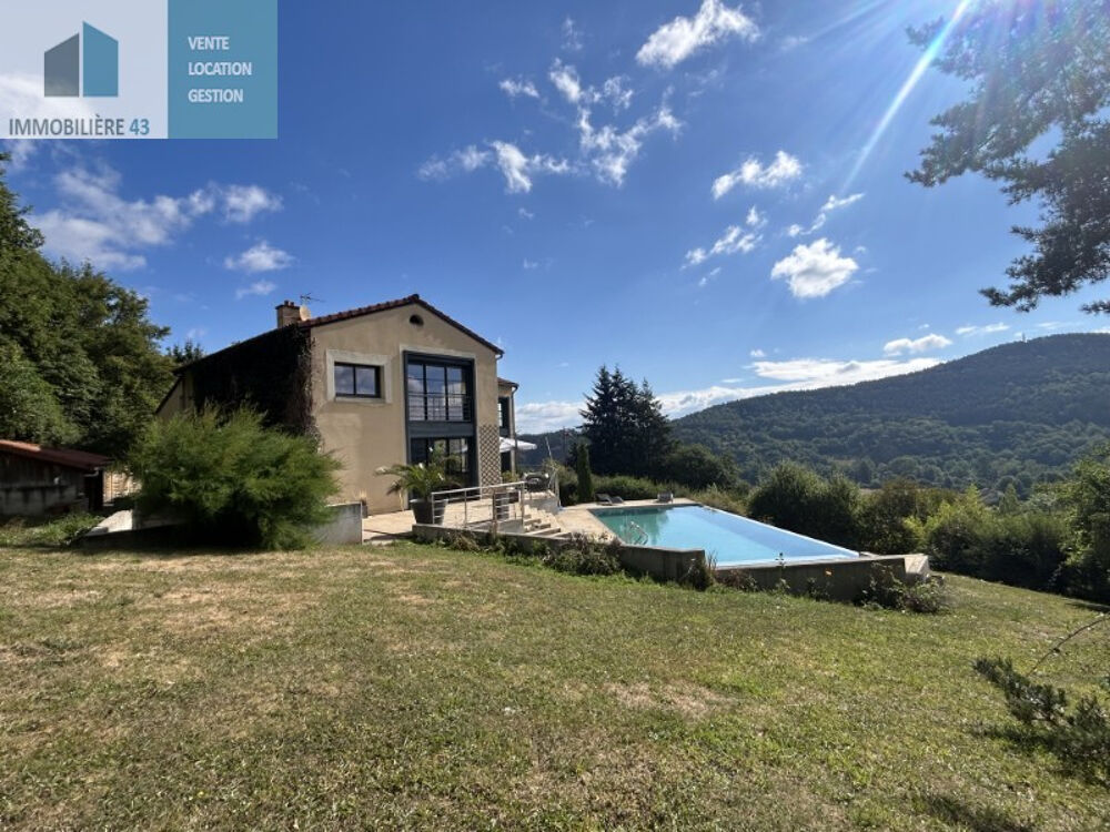 Maison d'architecte avec piscine à débordement +vue exceptionnelle
