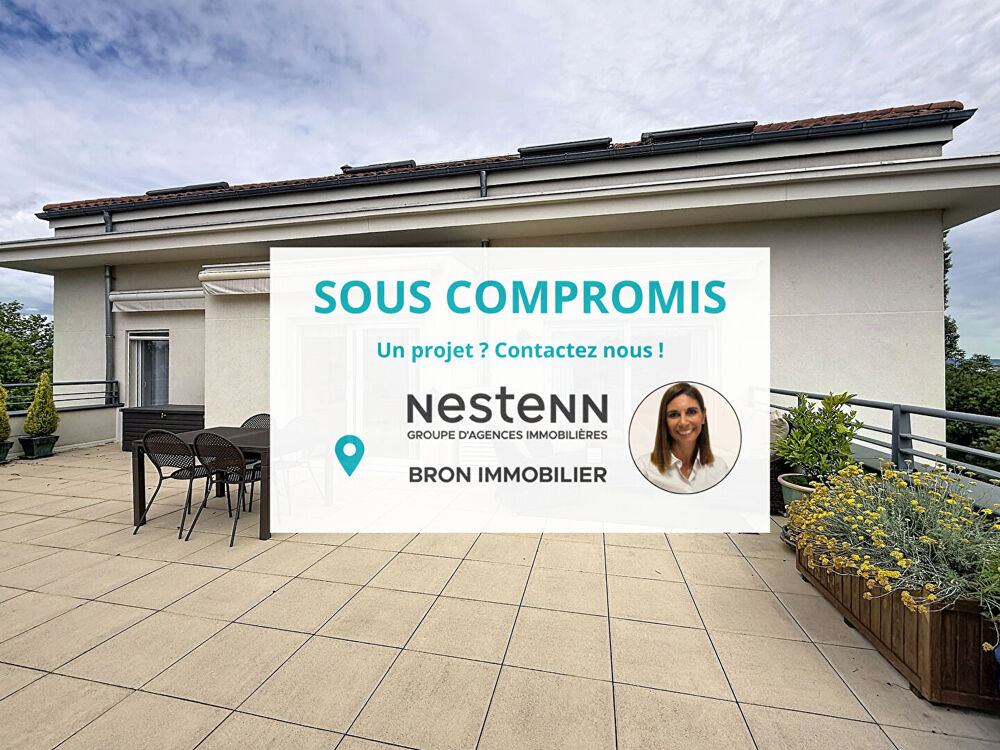 Toit Terrasse Appartement Duplex type 5 pièces avec 3 Chambres Cave Parking et Garage Fort de Bron - 69500 BRON