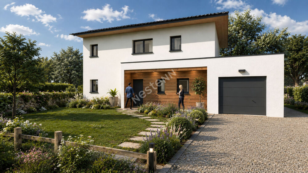 A vendre sur Charvonnex un Projet de construction sur terrain de 801m² viabilisé