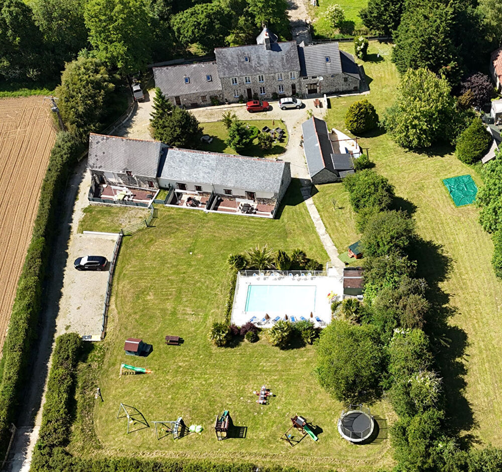 Vente Villa LA MANCHE Demeure de prestige pret Saint Sauveur Le Vicomte Maison avec 4 Gites, Apartment et Piscine Saint sauveur le vicomte