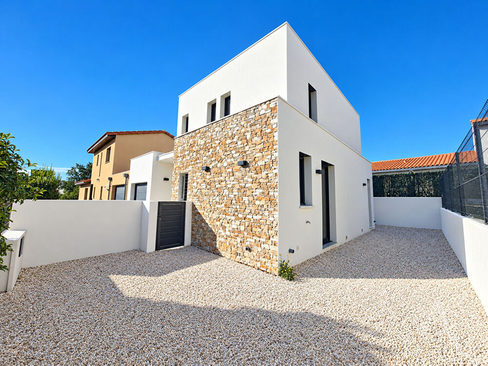 Vente Maison POLLESTRES, VILLA CONTEMPORAINE 3 FACES DE TYPE 4 AVEC GARAGE Pollestres