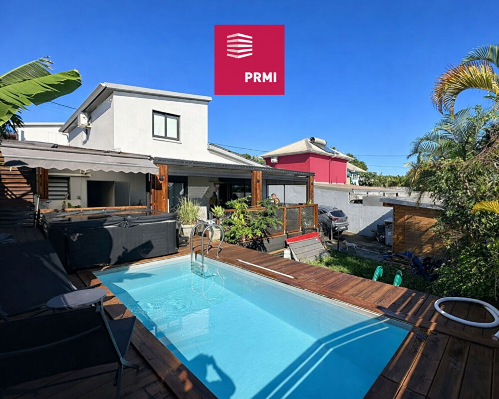 Maison F5 avec piscine, jacuzzi et dépendance - Environnement calme et proche commodités
