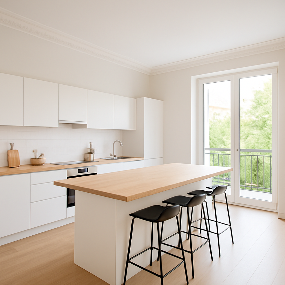 Appartement 3 pièces de 65 m2 (La Courneuve)