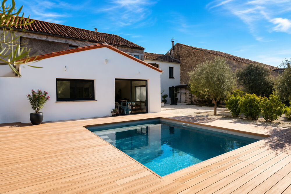 Maison de village T6 avec jardin & piscine
