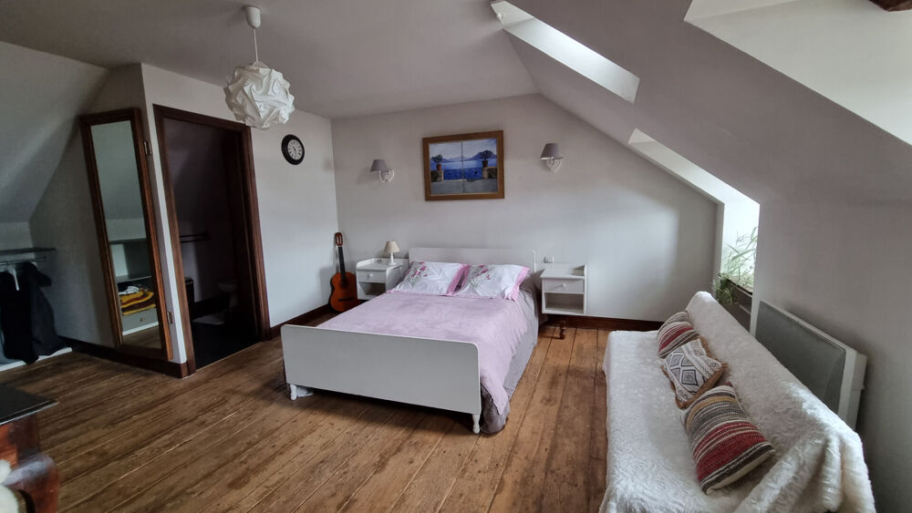 Vente Maison CÔTES-D'ARMOR, proche Saint-Brieuc, Charmante maison en pierre 3 chambres avec logement indépendant, dépendances et terrain Plaine haute