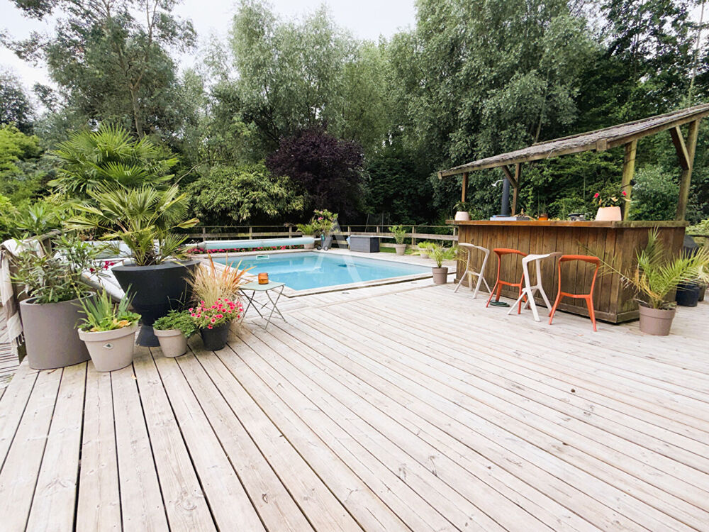 Maison Rang Du Fliers 8 pièces 252 m² piscine chauffée.