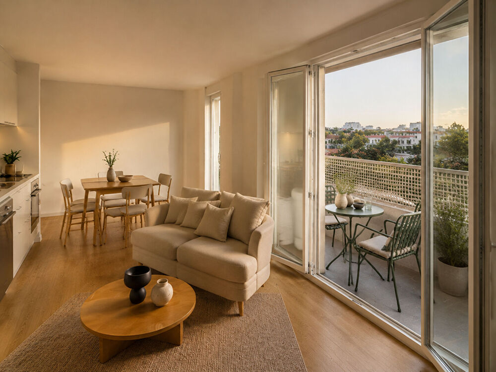 Vente Appartement 2 PIÈCES AVEC terrasse EXPOSÉE EST ? TOULOUSE  Metro LA VACHE Toulouse