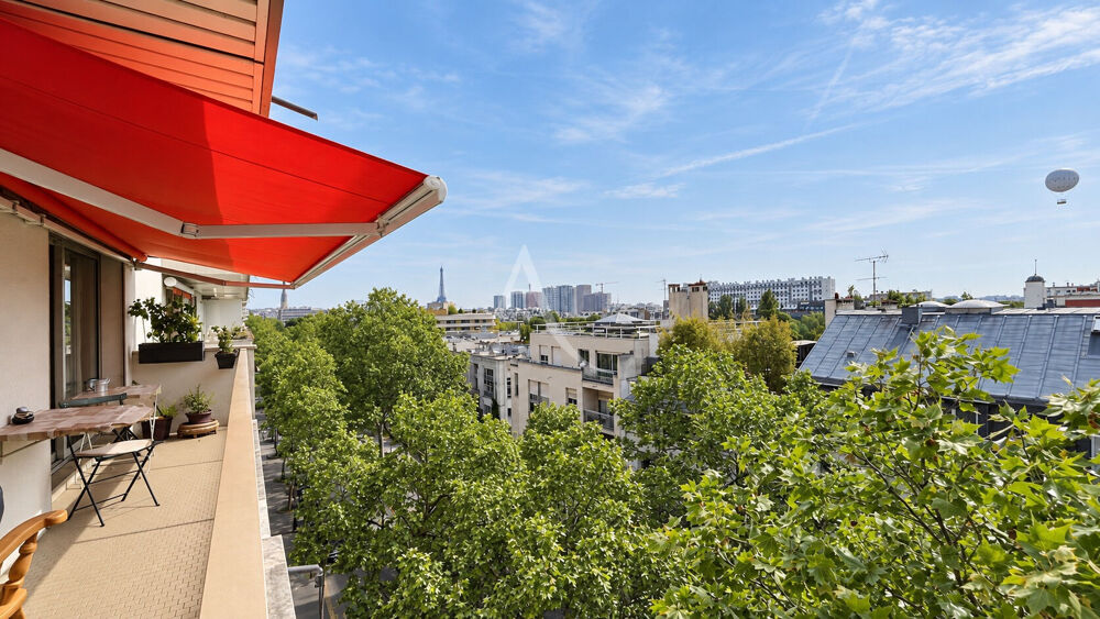 Vente Appartement PARIS 16e - AUTEUIL - 2 PIÈCES AVEC BALCON ET VUE DÉGAGÉE Paris 16