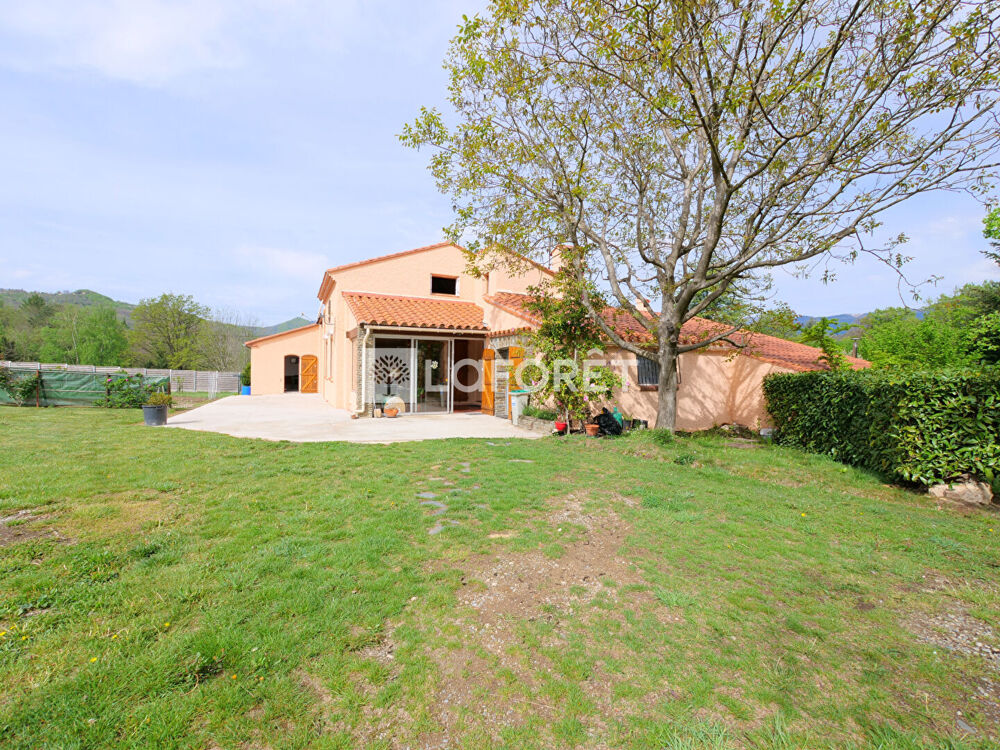 Villa 174m² + T2 sur 1ha plat, Piscine - Serralongue (66)