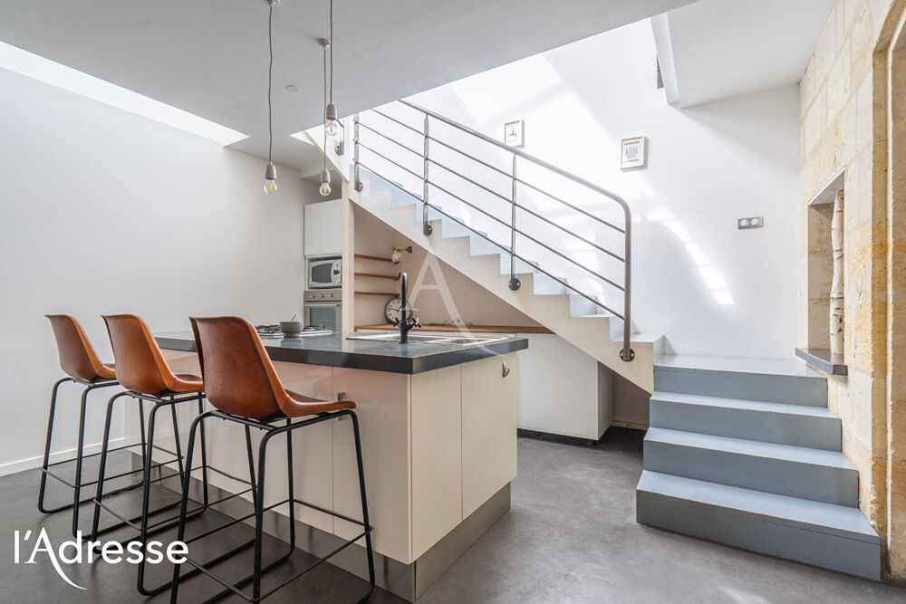 BORDEAUX JARDIN PUBLIC - Maison type loft de 128m² aux prestations conservées