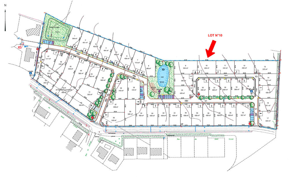 Vente Terrain Terrain L Aiguillon Sur Vie 421 m2 Lot N°16 L aiguillon sur vie