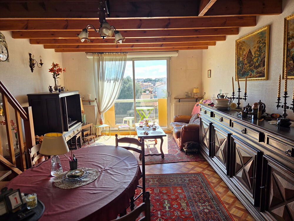Appartement 3 pièces en duplex avec garage et cave