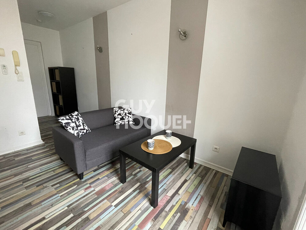 Appartement T2 climatisé, avec balcon, secteur Palissy