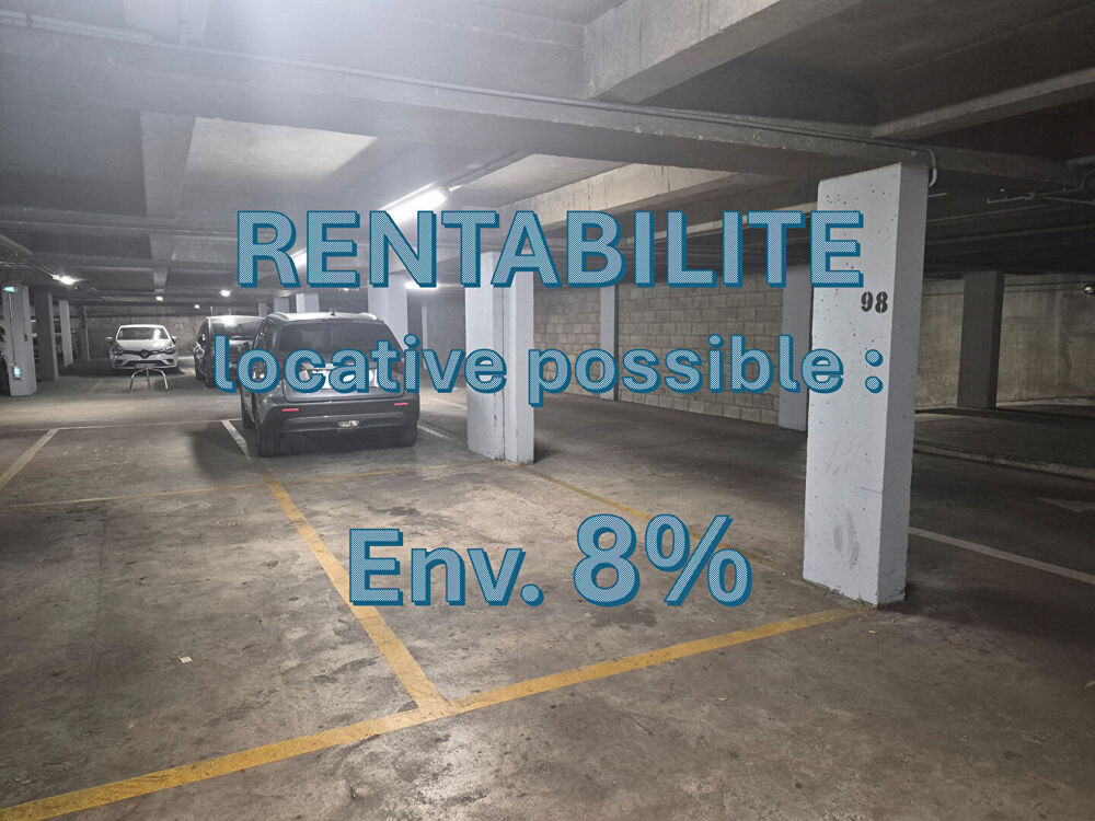 Vente Parking/Garage Place de parking - Idéale pour INVESTISSEMENT LOCATIF - 2 min du métro Colonel Fabien Paris 10