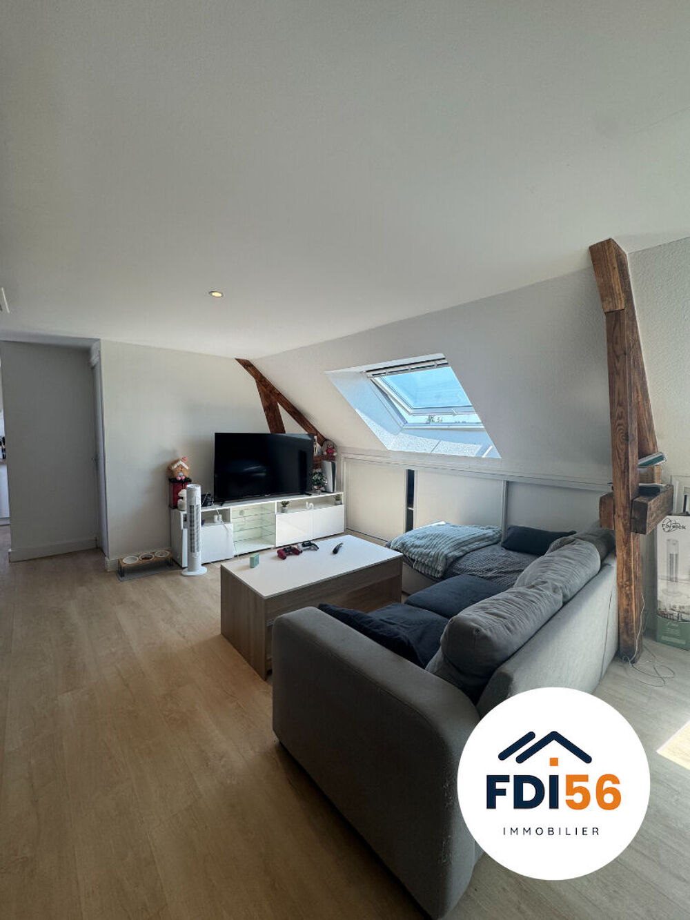 Location Appartement Appartement T2 à louer au dernier étage à Lorient - Réf 3058 Lorient