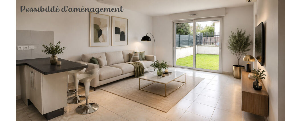 Vente Appartement Appartement de 61m2 avec jardin privatif de 115m², Résidence de 2013, Orsay Orsay