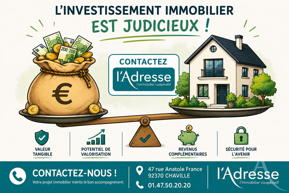 Appartement Chaville rive gauche 3 pièces en duplex 2 chambres ideal investisseur proche fôret