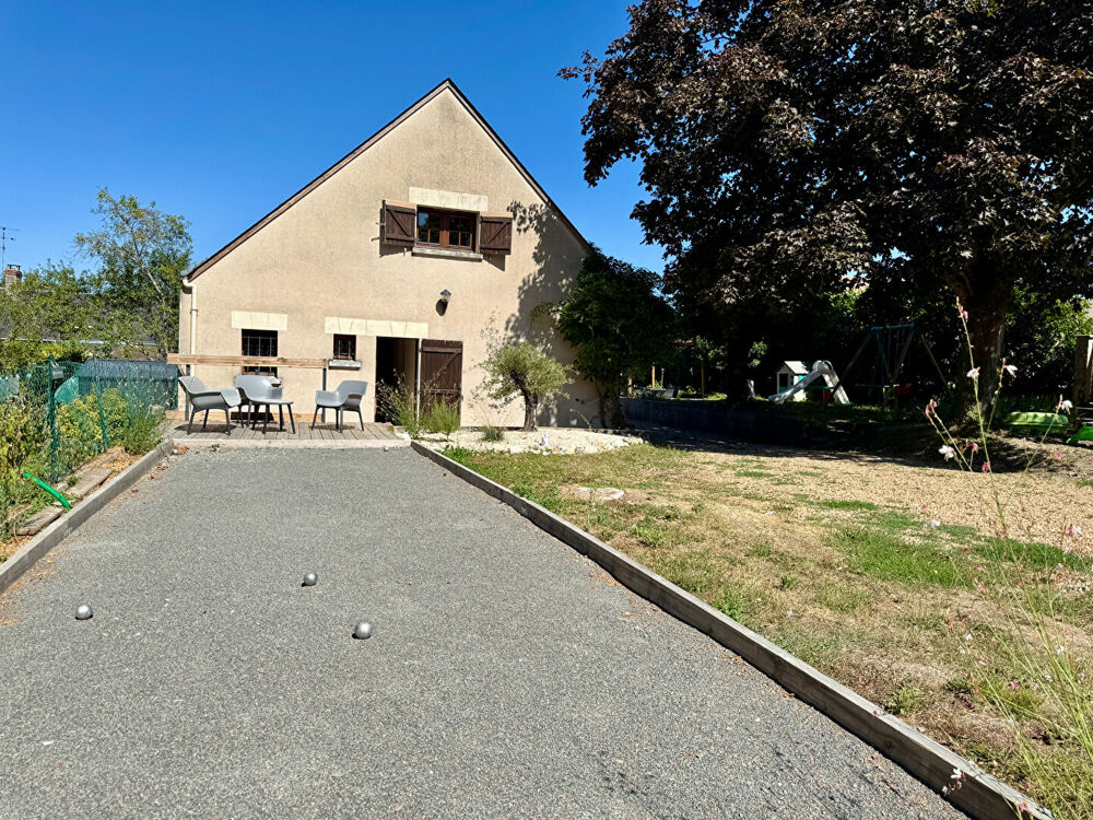 MAISON FAMILIALE - CHANCEAUX-SUR-CHOISILLE -115,51 M² - GRAND TERRAIN - DÉPENDANCE