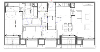  Appartement � vendre 3 pi�ces 75 m�