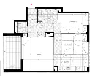  Appartement � vendre 3 pi�ces 67 m�