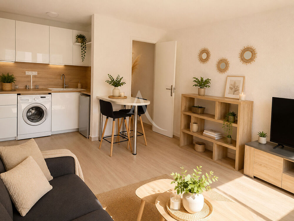 CANNES CENTRE-VILLE - STUDIO MEUBLÉ VENDU LOUÉ - INVESTISSEMENT LOCATIF