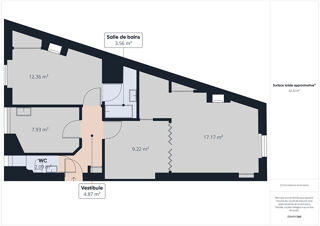  Appartement � vendre 3 pi�ces 60 m�