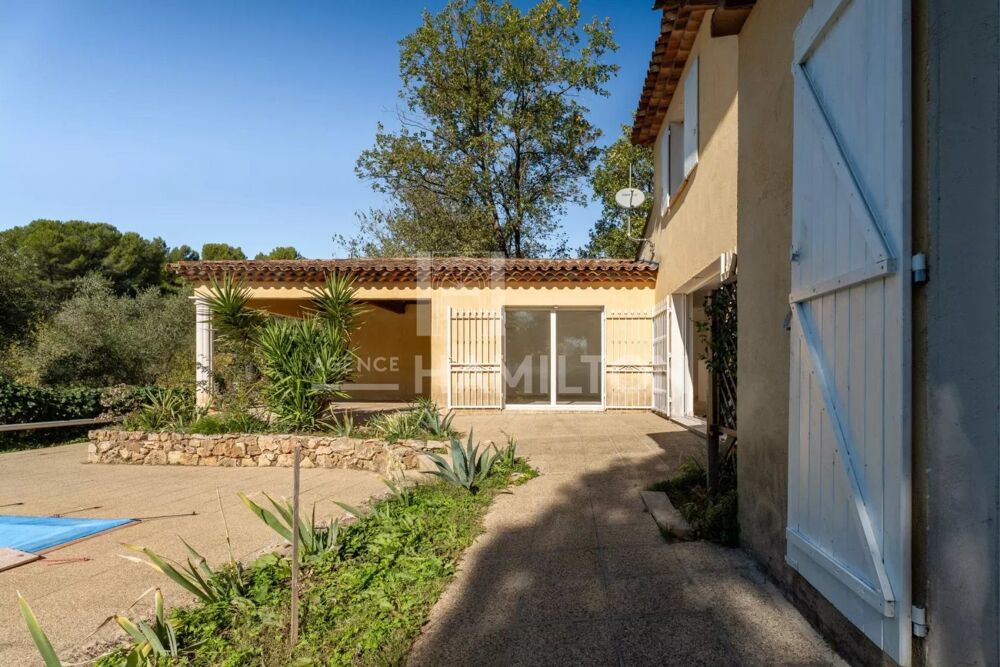 Maison familiale à Grasse Saint-Antoine, au calme absolu