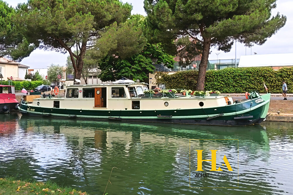 Péniche habitable navigante 75 m² - 21,25 /4,09m Toulouse centre