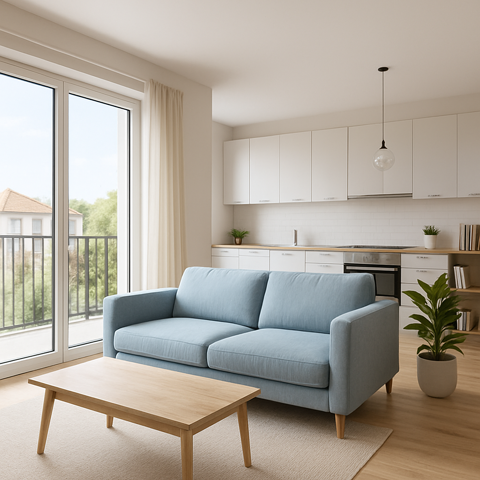   Appartement 2 pi�ces de 42 m2 (Bezons) Appartement - 2 pi�ce(s) - 42 m�