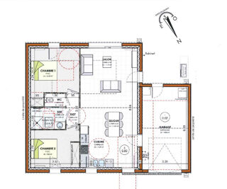  Maison  vendre 3 pices 65 m