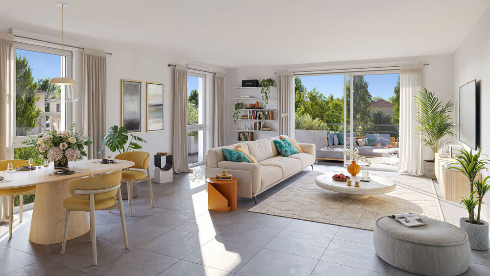 T4 DERNIER ETAGE, RESIDENCE INTIMISTE VUE NATURE ET PROCHE CENTRE, AIX EN PROVENCE