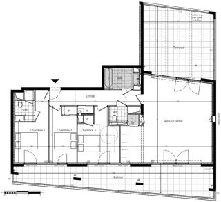  Appartement à vendre 4 pièces 106 m²