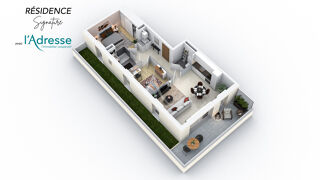  Appartement  vendre 3 pices 68 m
