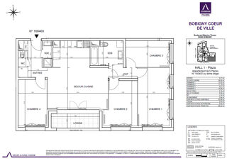  Appartement � louer 5 pi�ces 93 m�