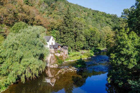   Ancien moulin au bord du Viaur -Vue magnifique sur l'eau - 185 m² habitables Maison - 6 pièce(s) - 185 m²