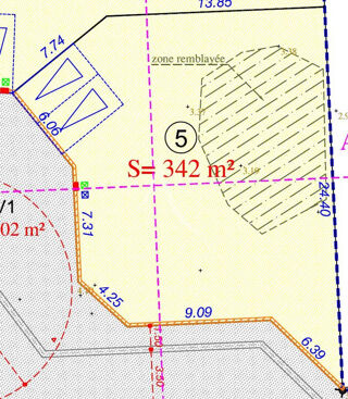  Terrain à vendre 342 m²