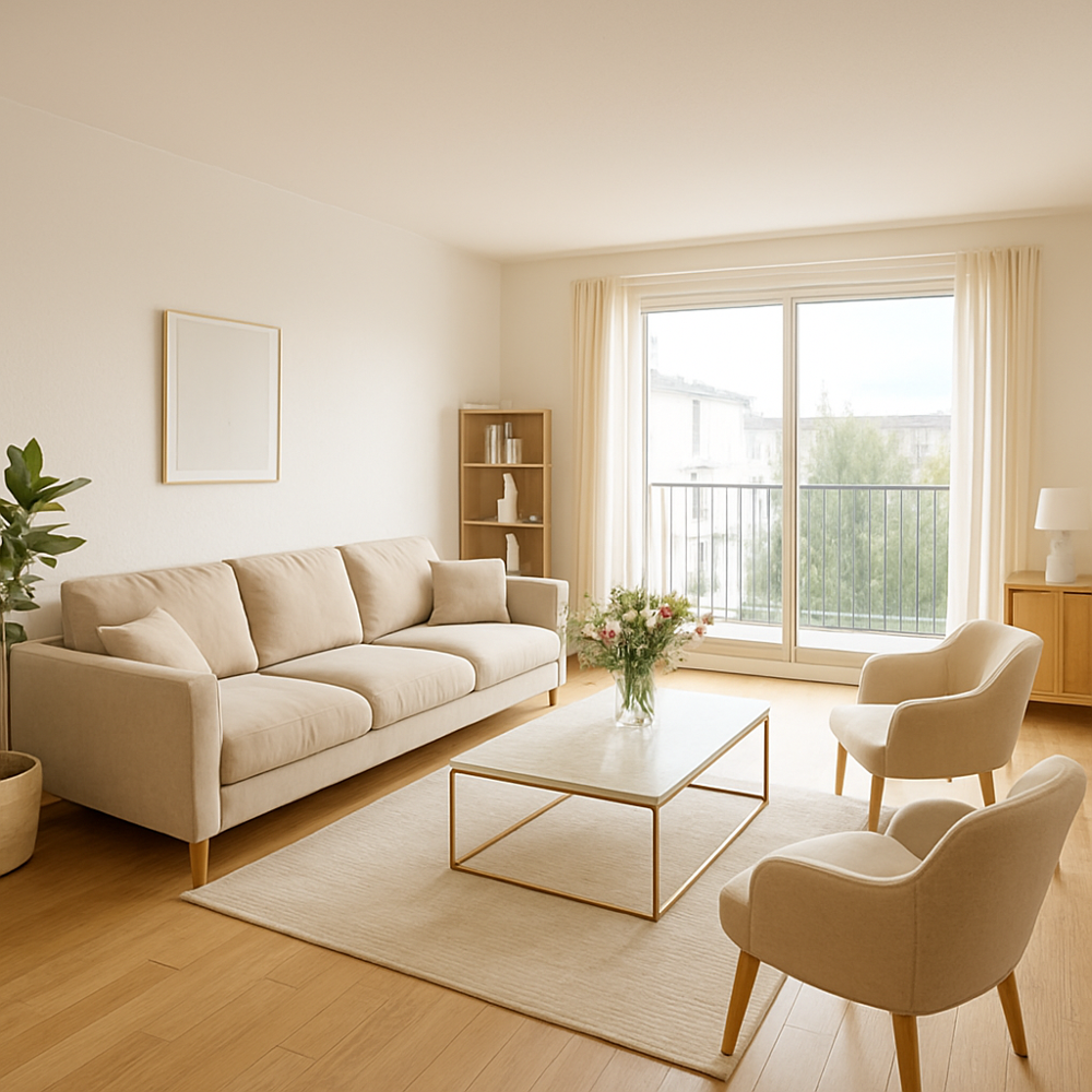Appartement 4 pièces de 78 m2 (Jouy-le-Moutier)