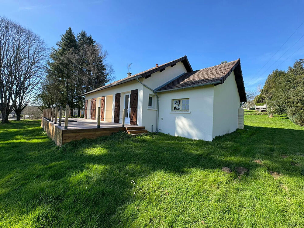 Haute Vienne - Pavillon Avec Vue Panoramique Exceptionnelle Et Jardin De 3078m².
