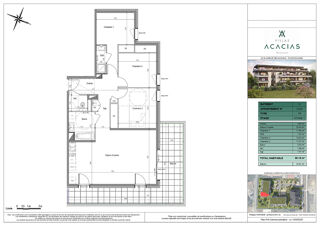  Appartement � vendre 4 pi�ces 86 m�