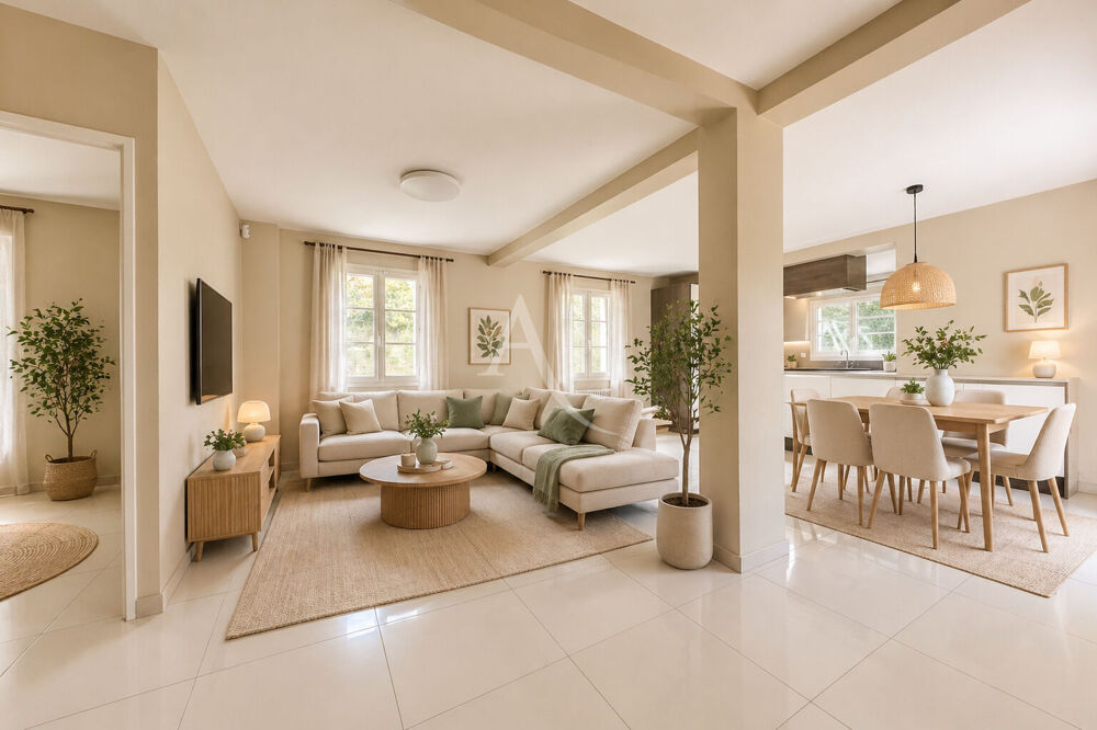 Maison individuelle 6 pièces, 138,45m², Terrain 609m²