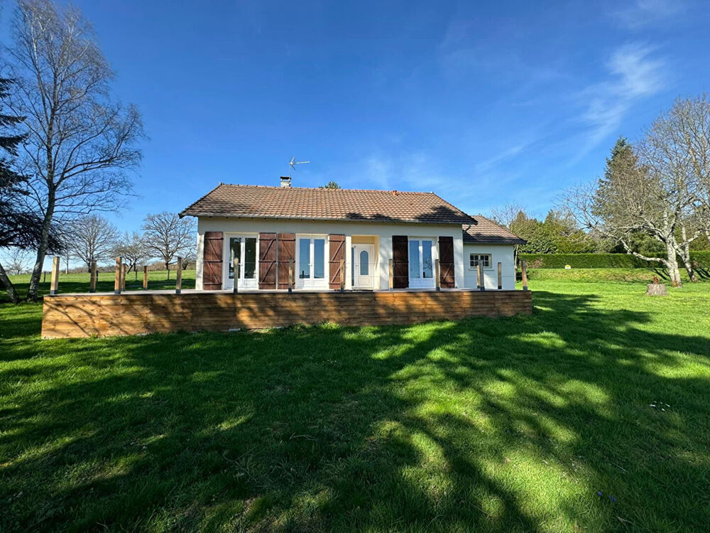 Haute Vienne - Pavillon Avec Vue Panoramique Exceptionnelle Et Jardin De 3078m².