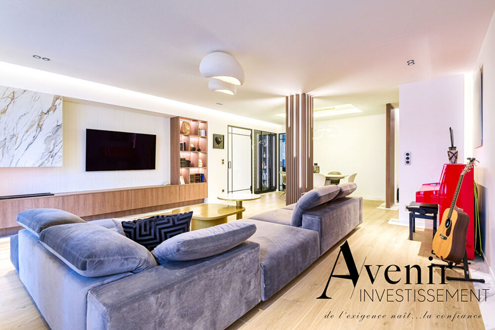 Appartement climatisé T5 165m2 - 4 chambres - Balcons - Lyon 6ème