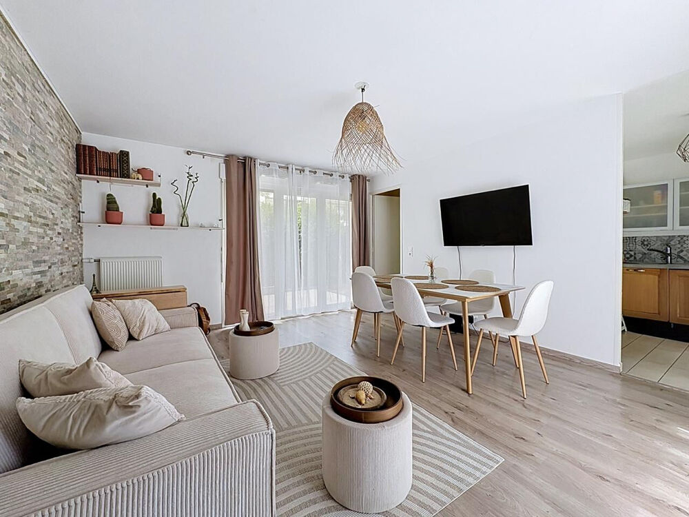 Appartement 3 pièces 65 m² ? Rez-de-jardin avec 2 terrasses ? Mantes-la-Jolie
