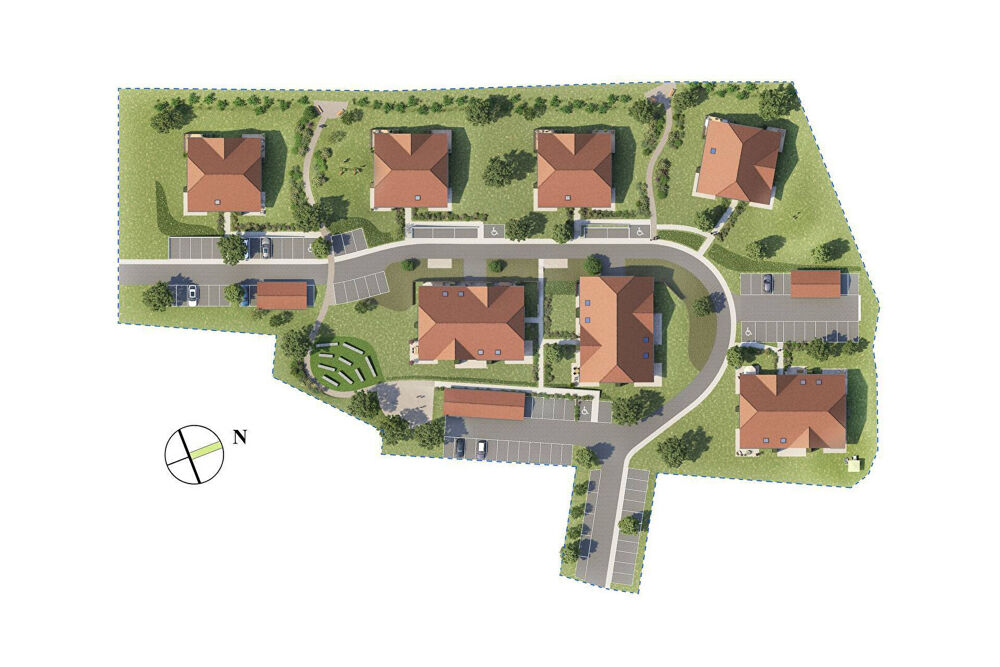 Vente Appartement AGENCE IMMOBILIERE LAFORET - SILLINGY - PROGRAMME NEUF - APPARTEMENT T4 DUPLEX de 86m² - JARDIN - TERRASSE - BOX - CELLIER - A P Sillingy