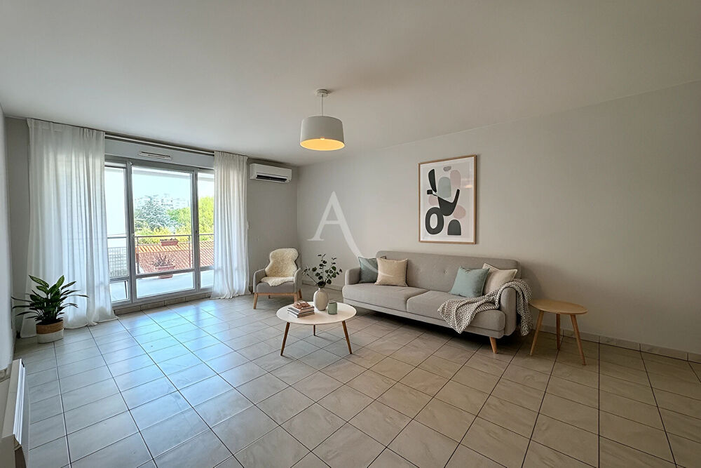 PERPIGNAN SUD À VENDRE APPARTEMENT T3 AVEC GRANDE TERRASSE ET 2 PLACES DE PARKING EN S/SOL
